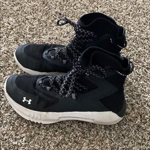 Under Armour high top volleyball shoes